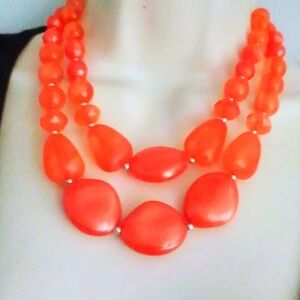 Paparazzi Vibrant Orange Necklace